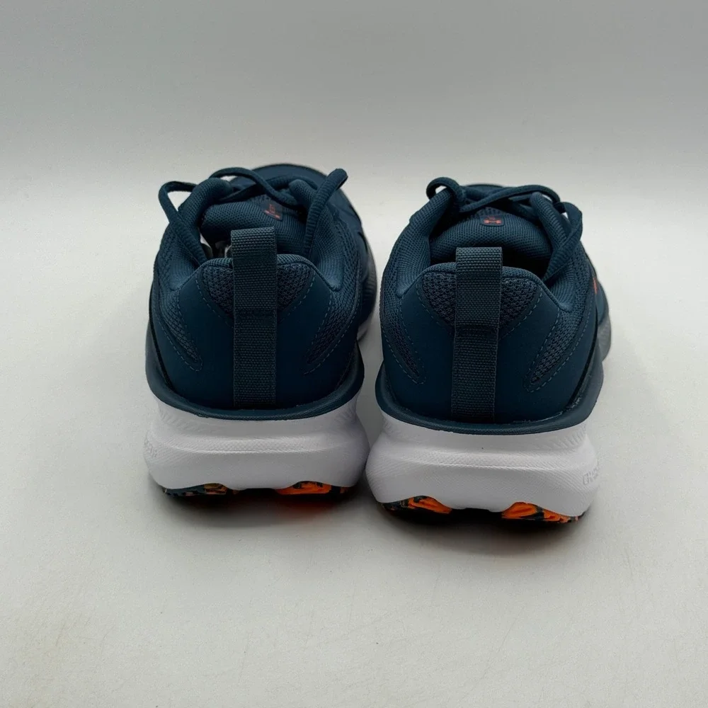 Under Armour UA Assert 11 Shoes Mens Size 8.5 Blue Orange Running 3027715-401